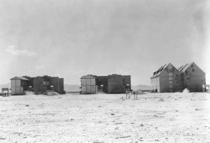Dugway Proving Ground, German and Japanese Village, 1947. ダグウェイ実験場。
